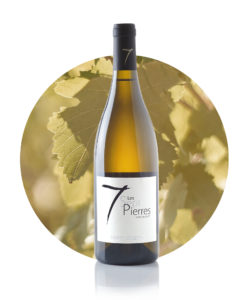 Saint Joseph blanc, vin d'Ardèche, vin de la vallée du Rhône, Les Sept Pierres, Marsanne, Roussanne